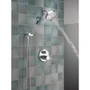 Delta 14S Shower Trim w Fixed Head & Hand Shower Chrome Complete