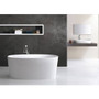 Victoria Albert Ios 60" X 32" Freestanding Soaking Bathtub - Standard White (Matte)