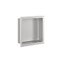 Rubi 12 x 12. Stainless Steel shower niche
