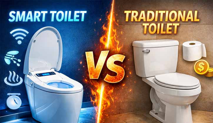 Smart vs Traditional Toilets: Which Suits Your Bathroom?