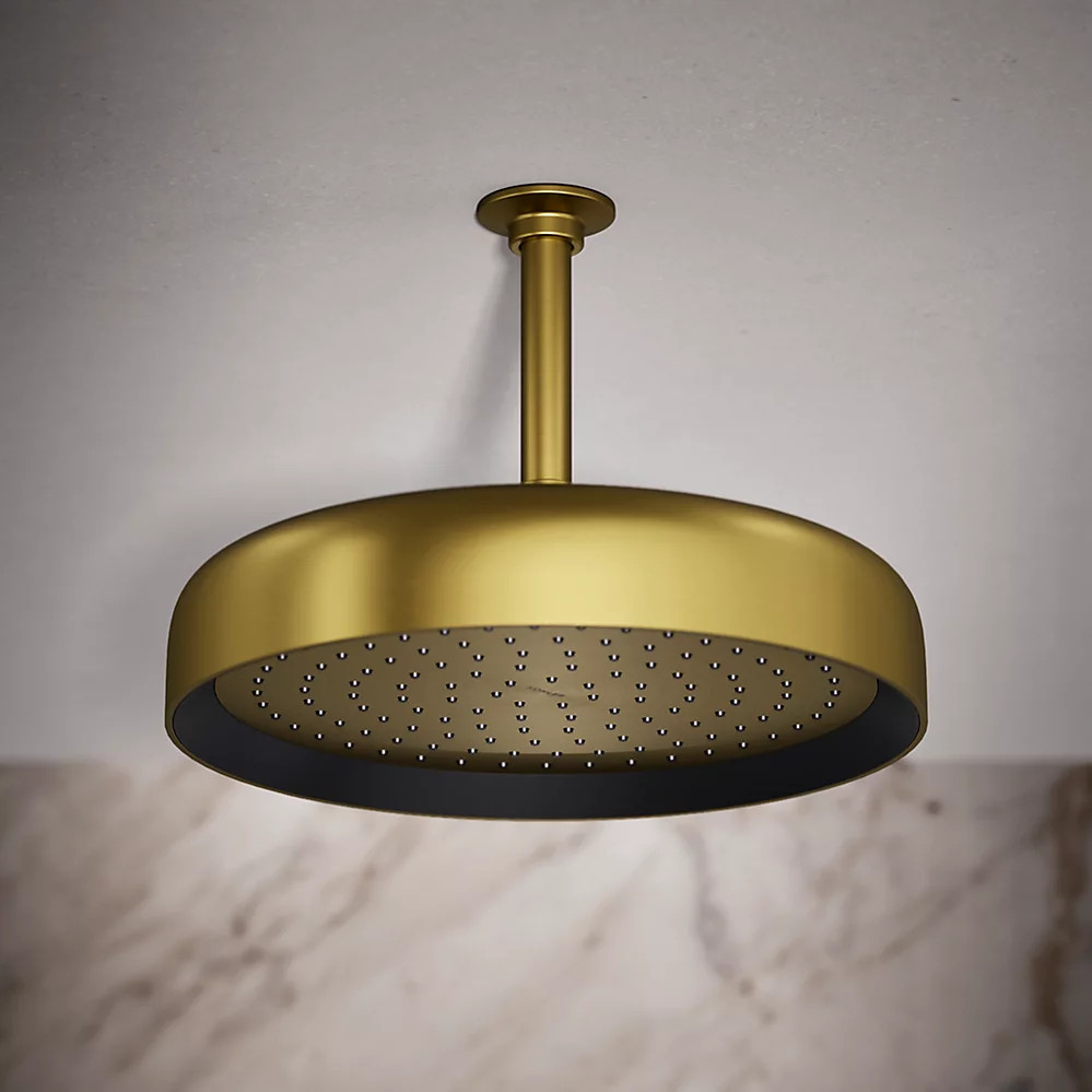 KOHLER Honesty 10 2.5 gpm rainhead in Nickel | The Home Depot Canada