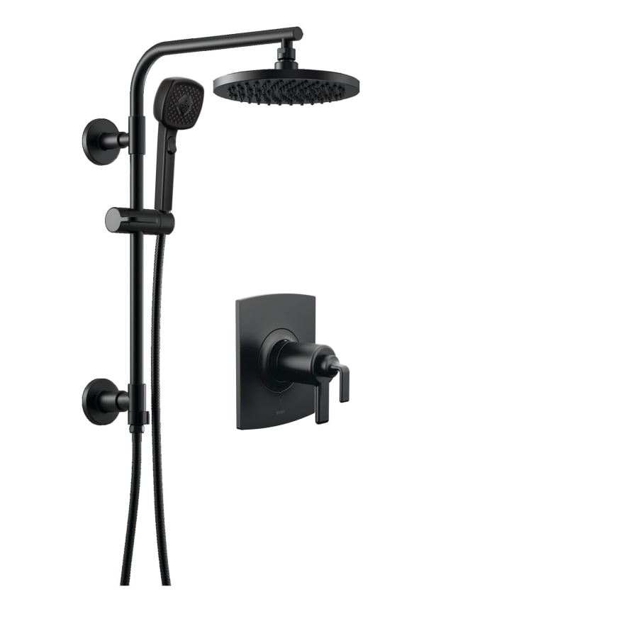 Brizo Allaria Matte Black Thermostatic Shower
