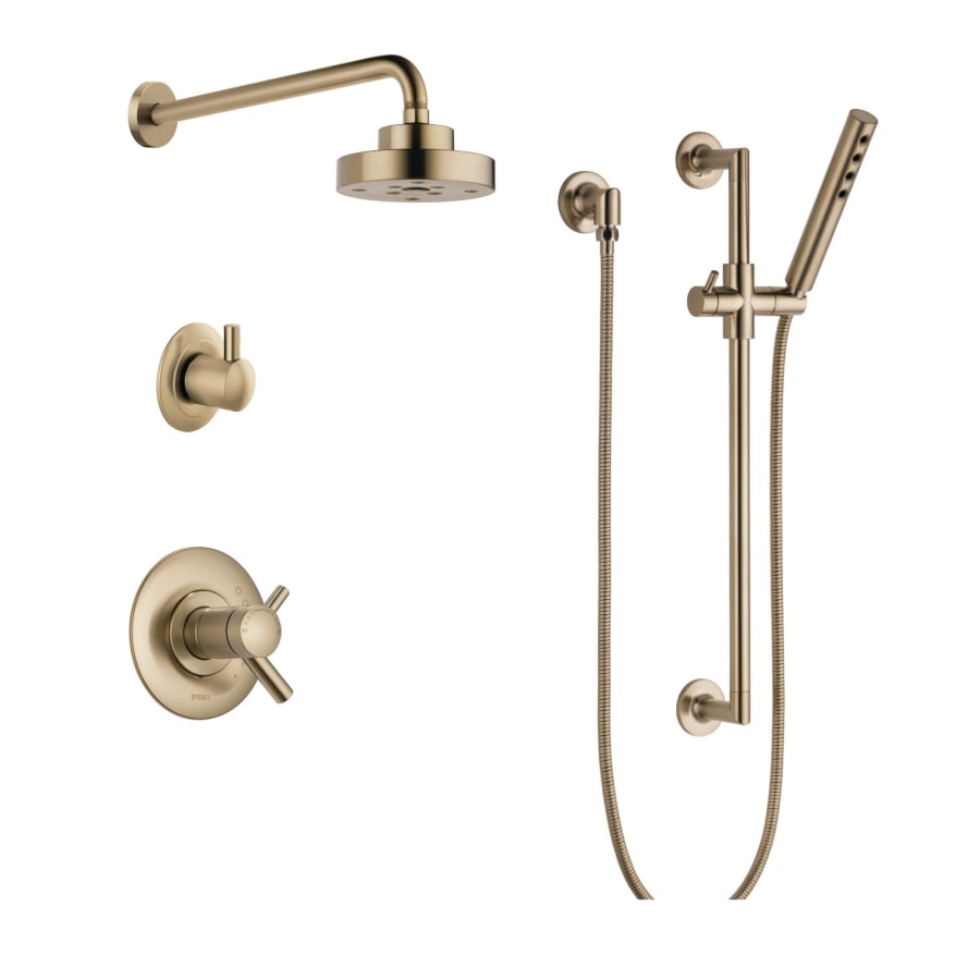 Brizo Invari Floor Mounted Tub Filler with Diverter