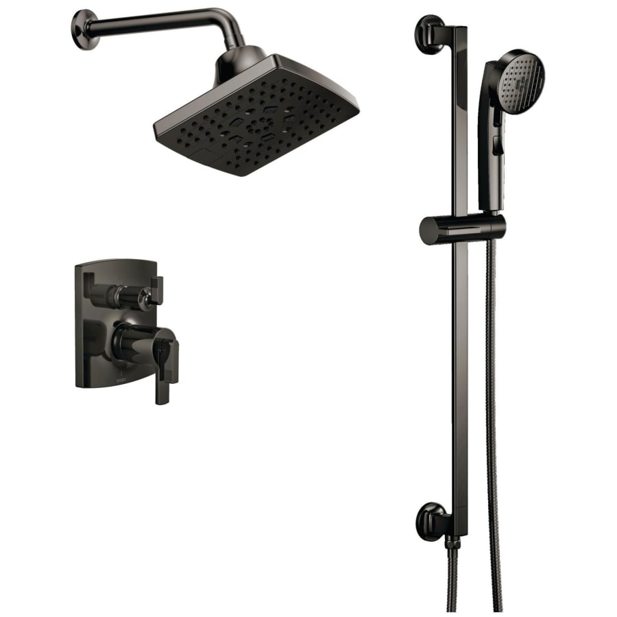 Brizo Invari Floor Mounted Tub Filler with Diverter