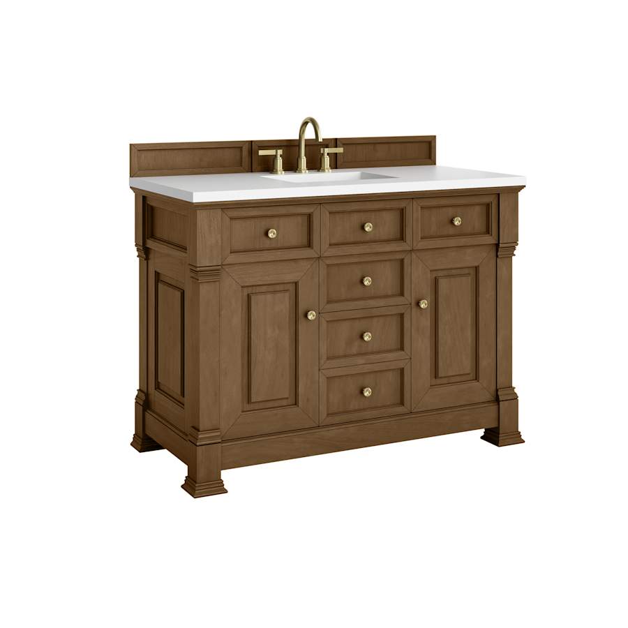 【Tricker‘s DANIEL St`James collection7】 Royal Palmera Collection 78 inch White Double Sink Bathroom