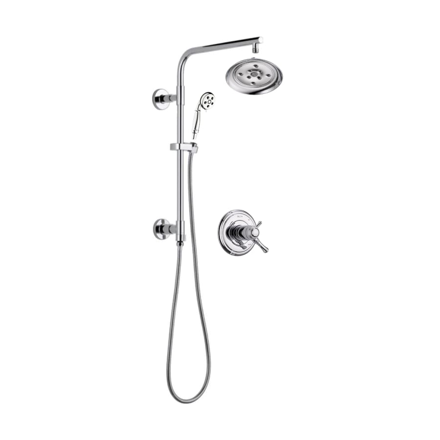 Delta Cassidy Thermostatic Shower | Chrome TempAssure Kit