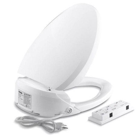 Kohler C3 Elongated Closed-Front Toilet Seat with Soft Close, Quick  Release, and Night Light Technology - Royal Bath Place