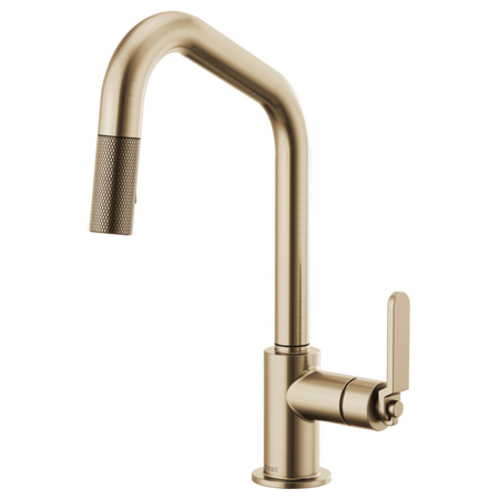 Brizo LITZE® Pull-Down Faucet with Angled Spout and Industrial