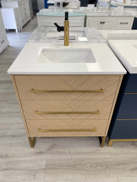 Blue Bathroom Vanities, Signature Hardware