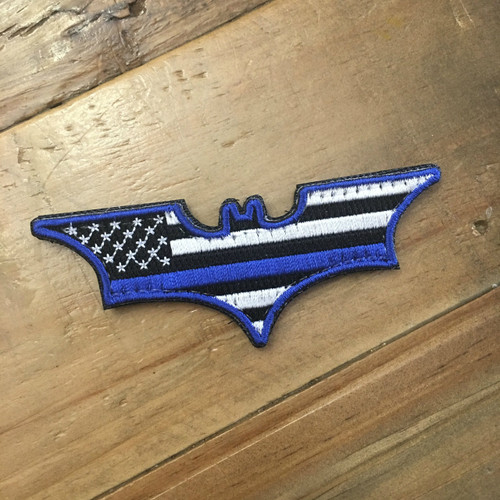 USA Blue Line Bat Patch