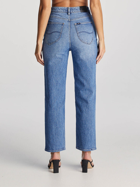 High Straight Crop Indigo Lake Rob's Jeanery