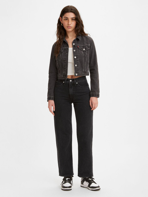 levi-baggy-black-jean