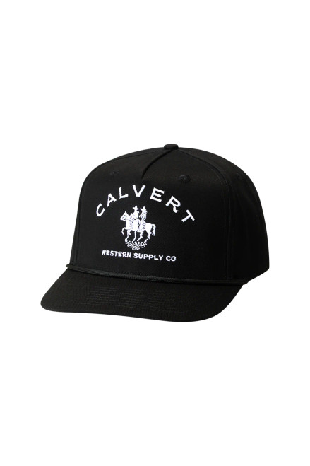 Calvert-Supply-western-brand-black-cap