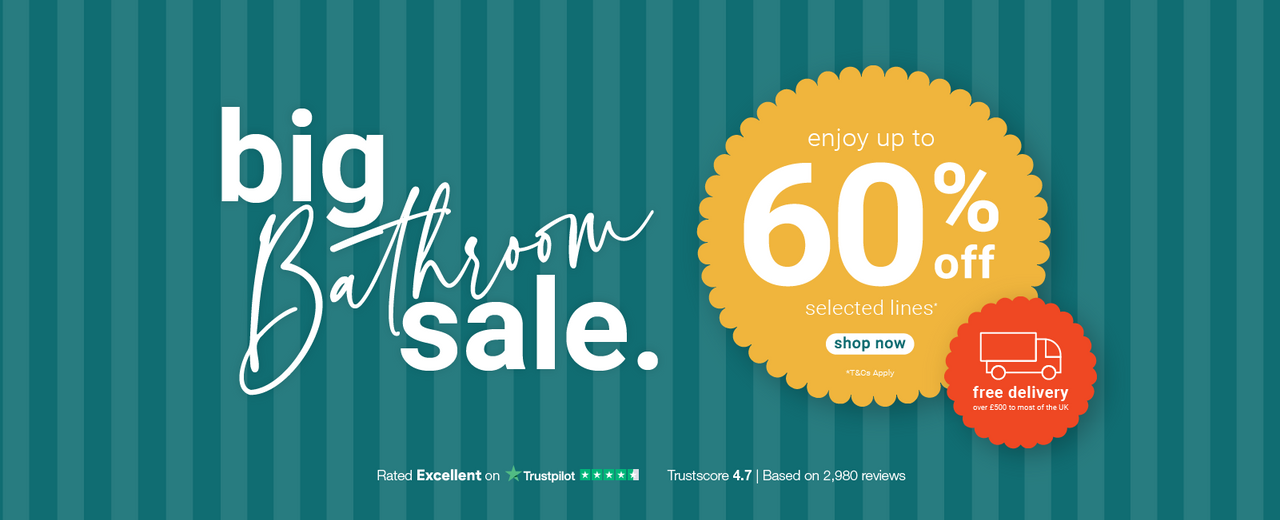 Shop for Deals in the Big Bathroom Sale at Wholesale Domestic