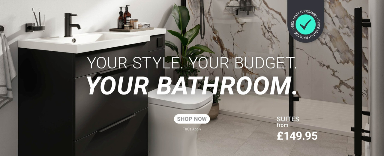 Shop for Bathroom Suites in the Big Bathroom Sale at Wholesale Domestic
