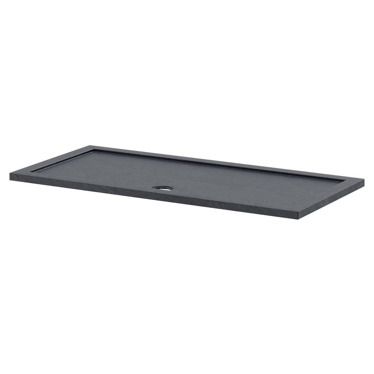 Pearlstone Slate 1700mm x 800mm x 40mm Rectangular Walk In Shower Tray