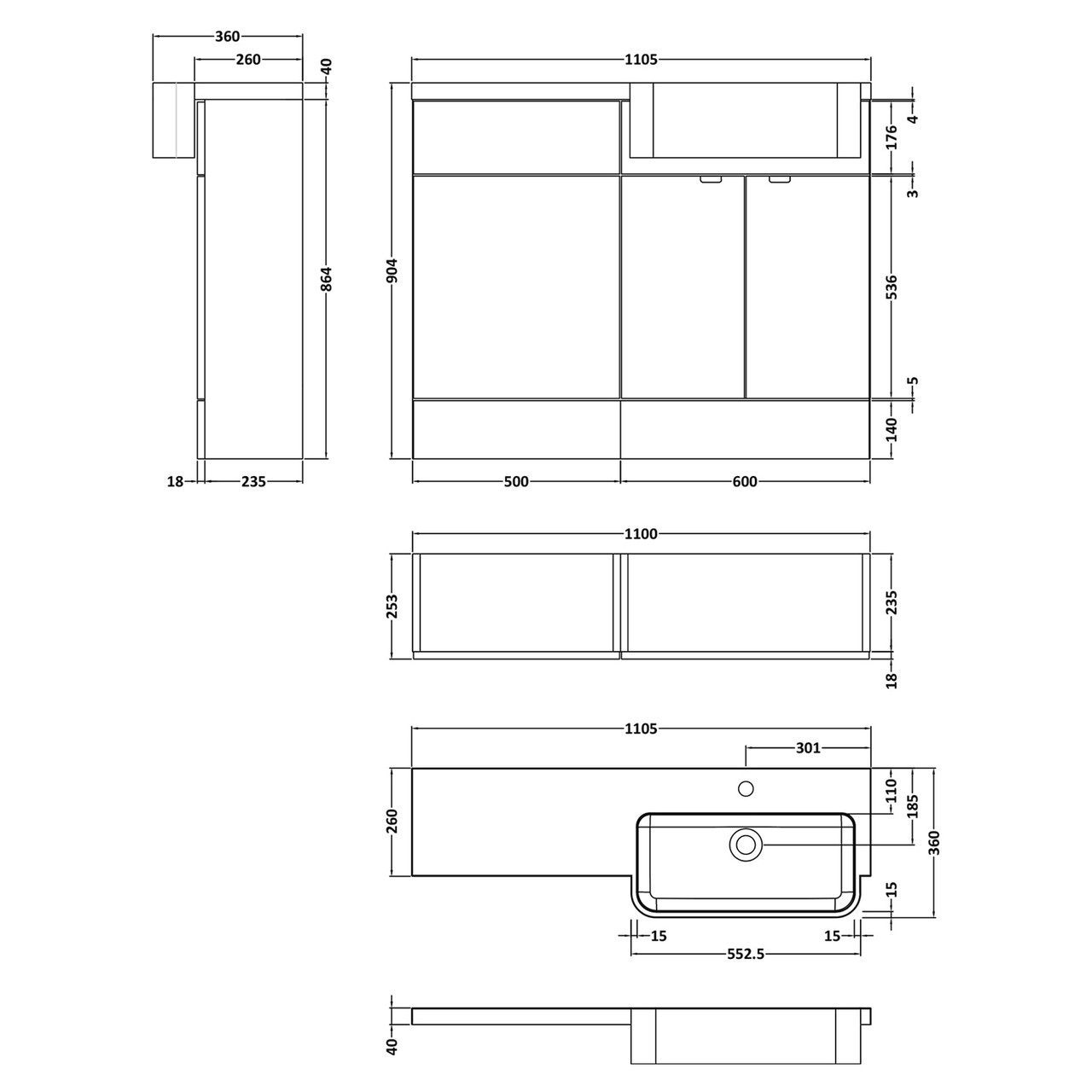 Dimensions