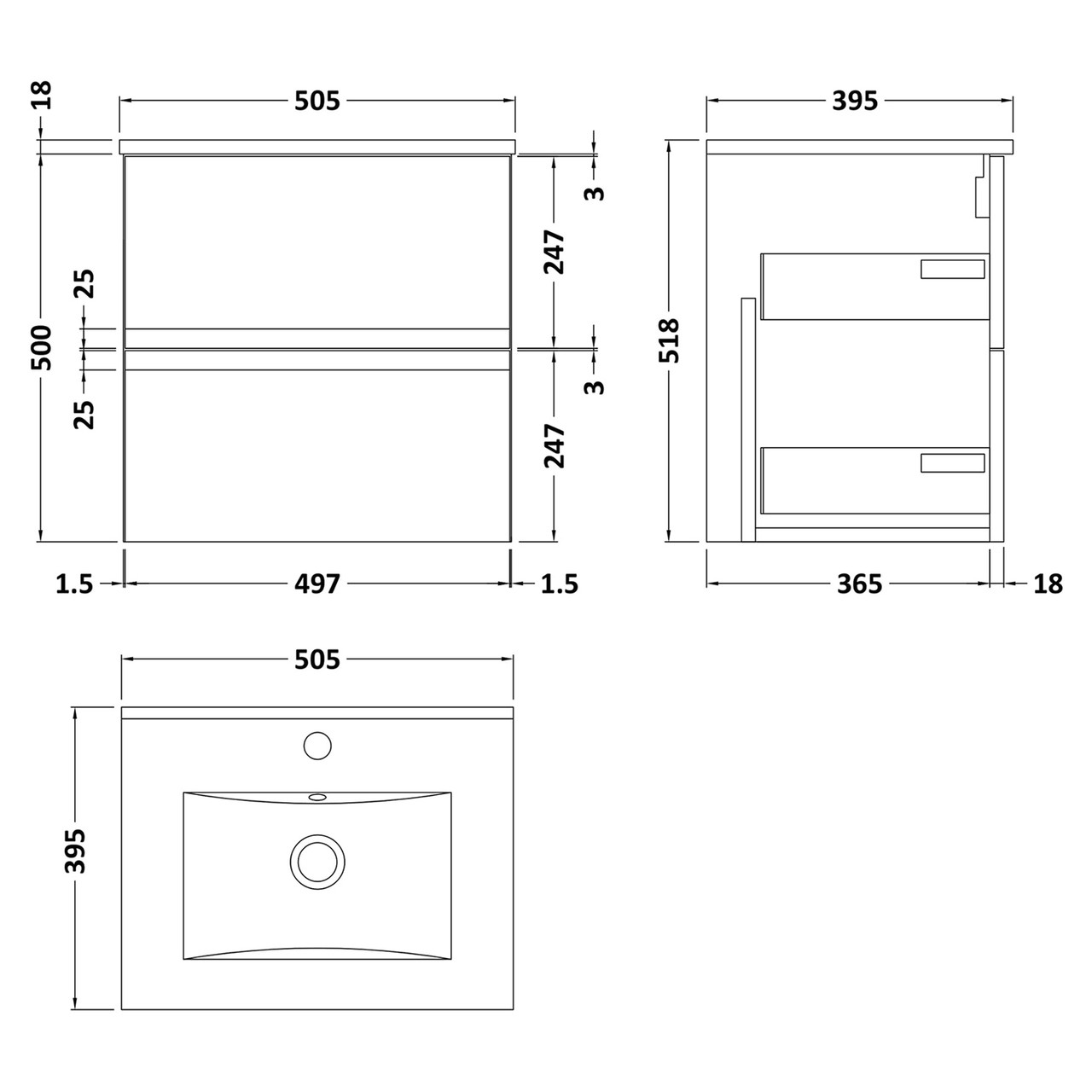 Dimensions
