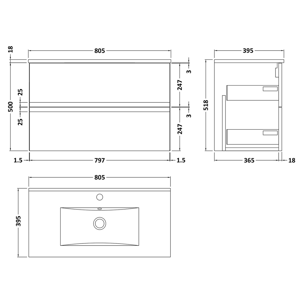 Dimensions