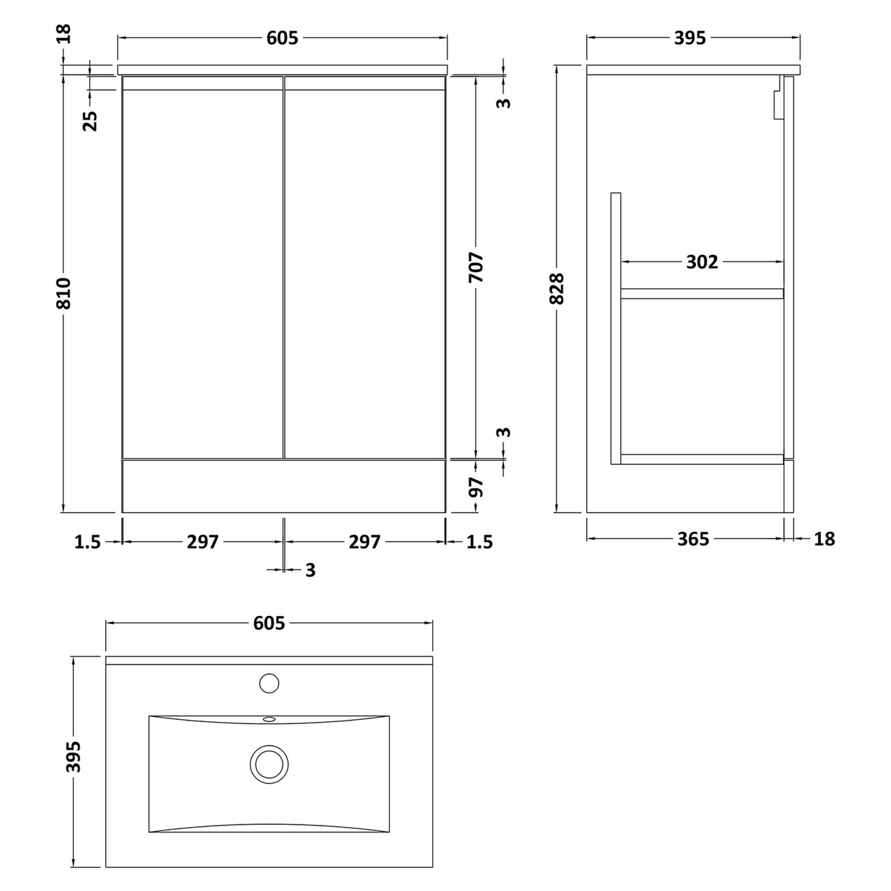 Dimensions