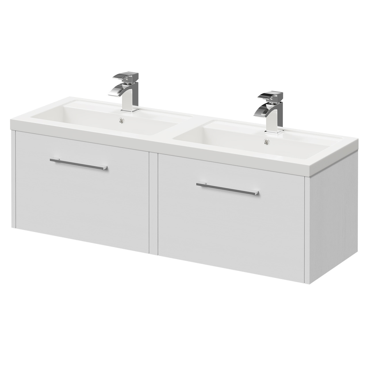 Modern double store sink vanity