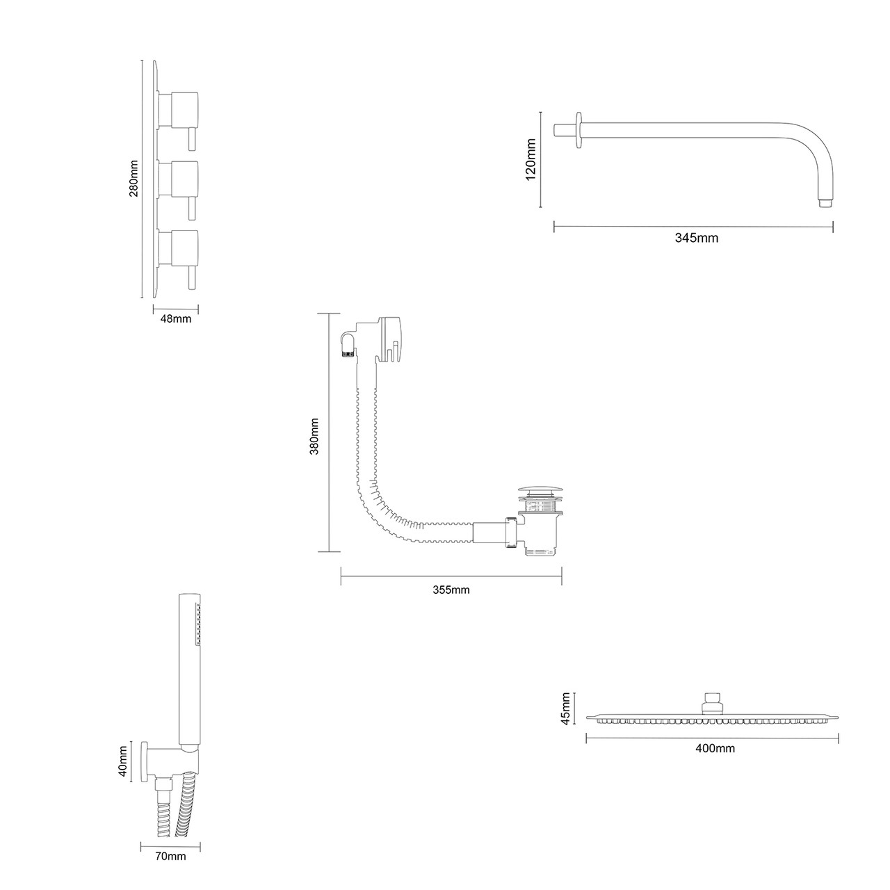 Dimensions
