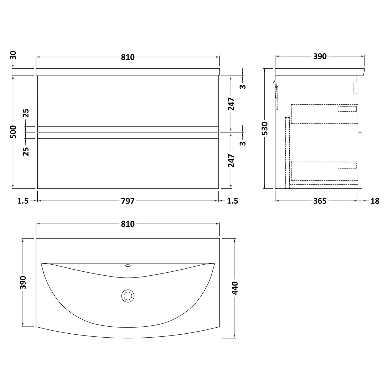 Dimensions
