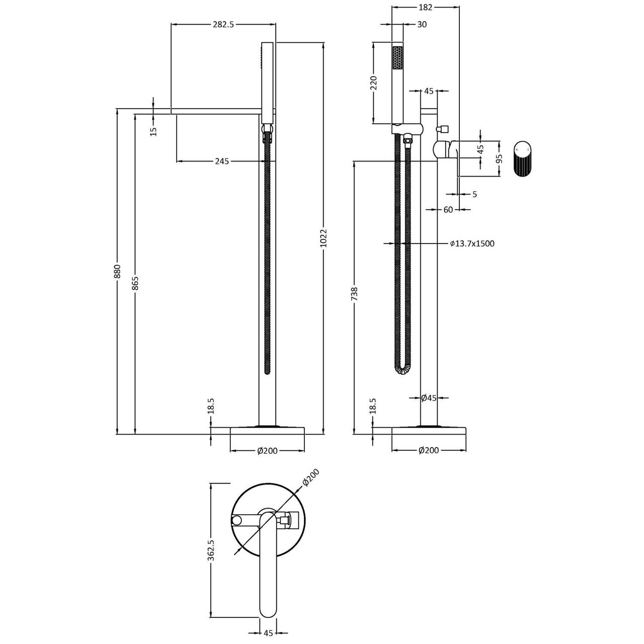 Dimensions