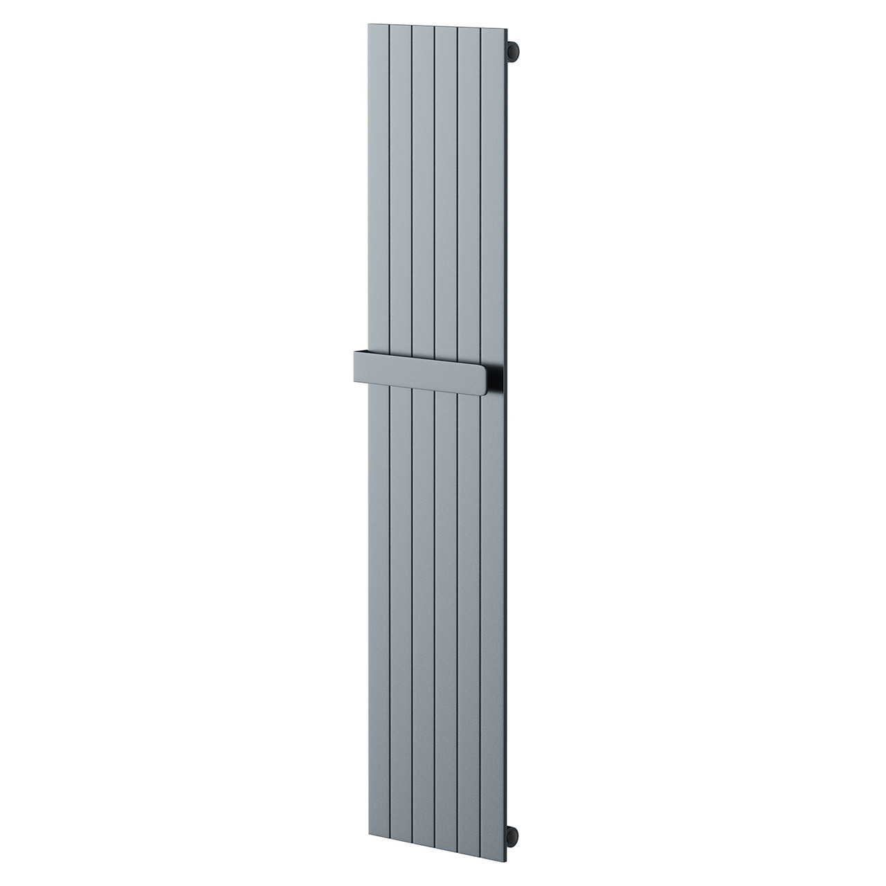 Cortes Anthracite 1600mm x 360mm Single Panel Radiator with Towel