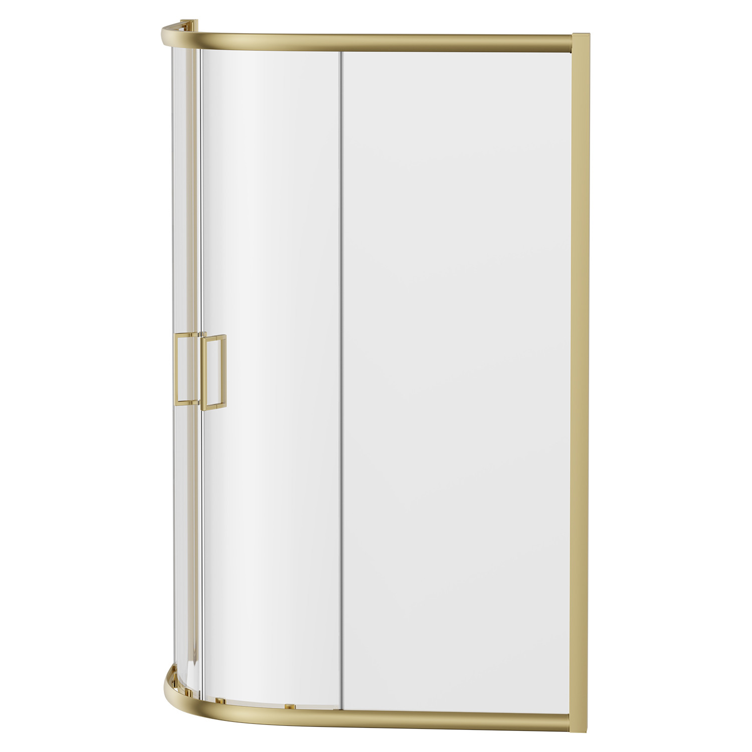 Colore Brushed Brass 900mm Quadrant Shower Enclosure - Wholesale Domestic