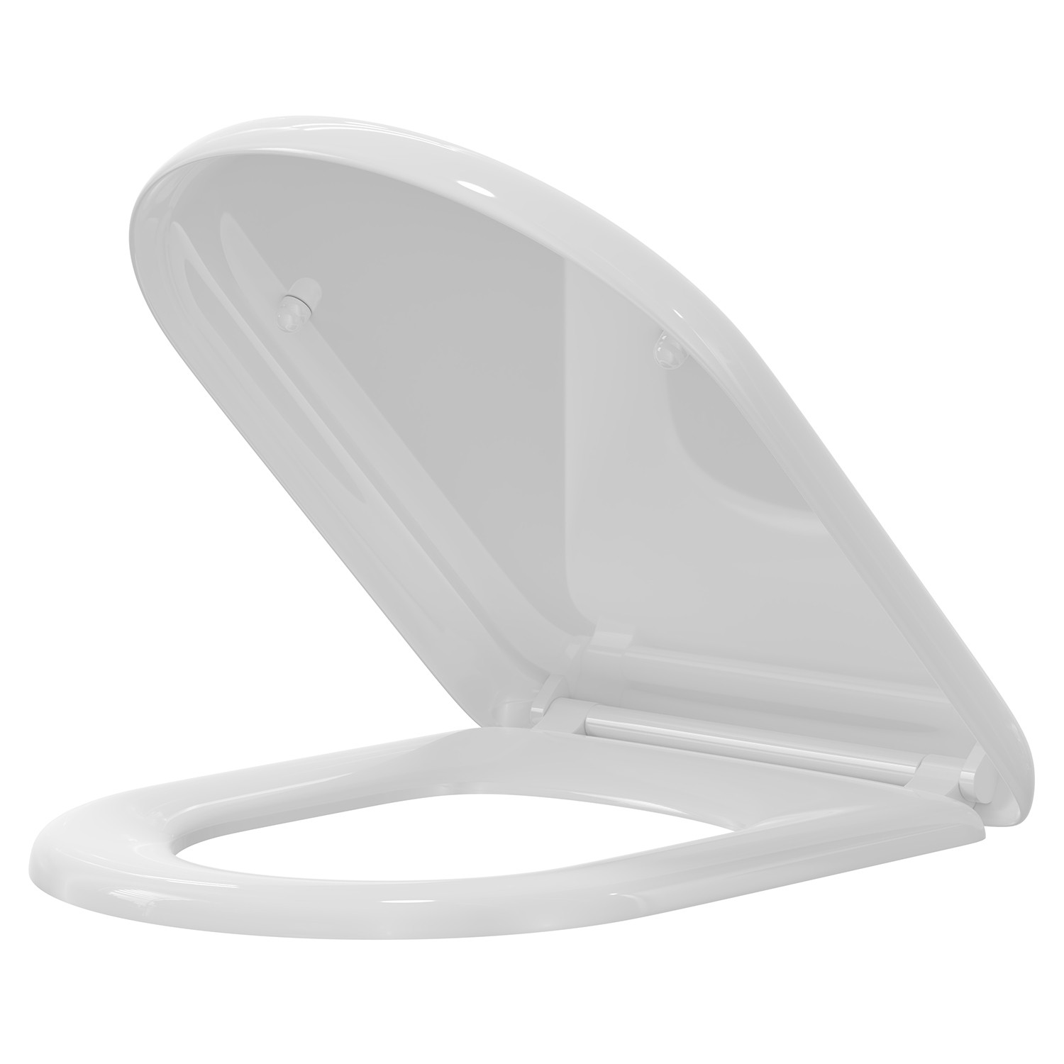 Nuie Luxury D Shaped Quick Release Soft Close Toilet Seat NTS007