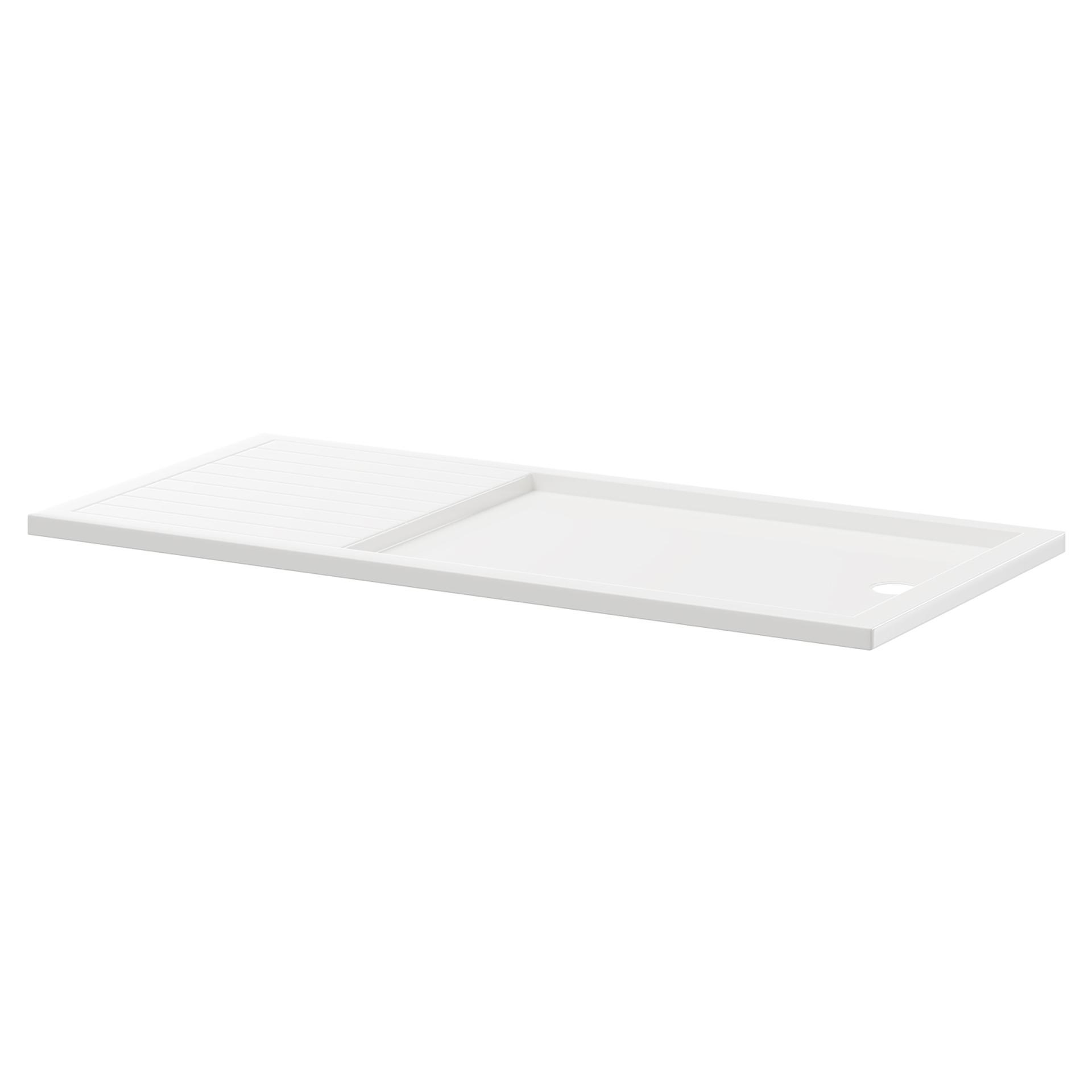 Pearlstone 1700mm x 700mm x 40mm Rectangular Walk In Shower Tray