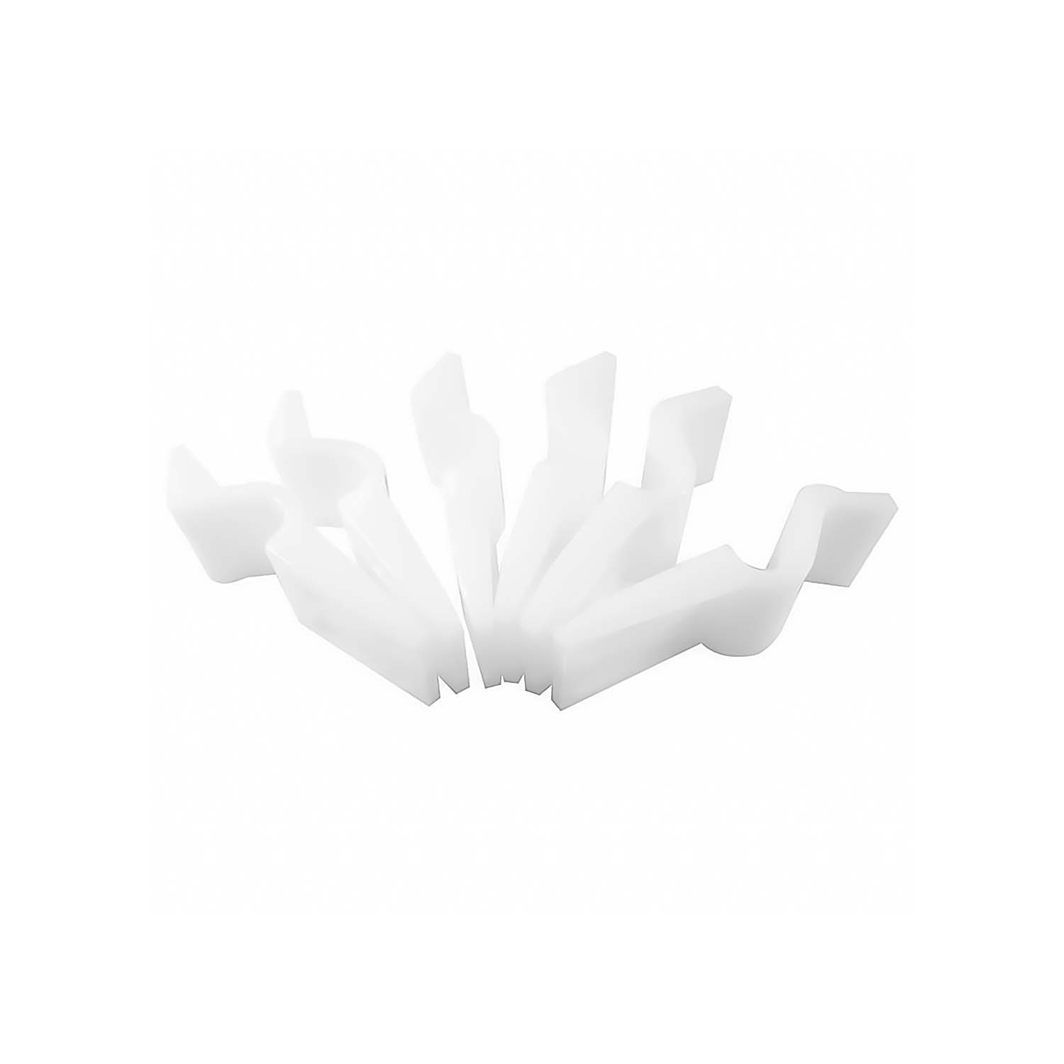 Nuie Pack of 6 Bath Panel Clips with Screws BPC001 Wholesale Domestic