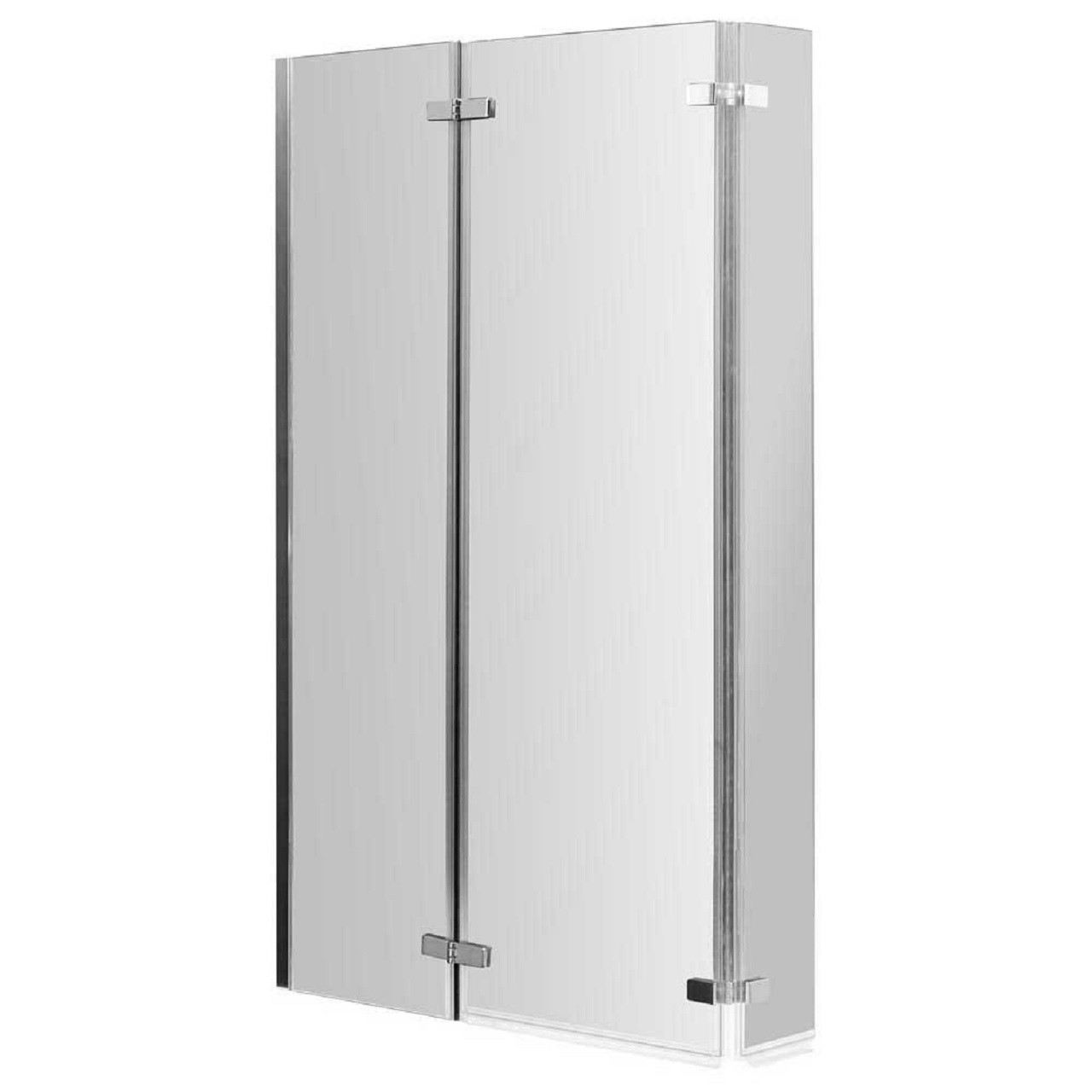 Nuie Ella 745mm Straight Hinged Bath Screen ERSS1 Wholesale Domestic