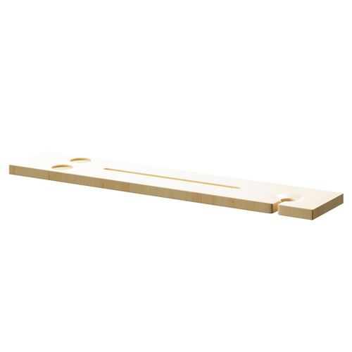 Tavola Pine 700mm x 140mm Wooden Bath Tray Right Hand Side View