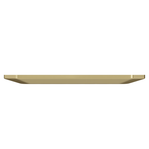 Colore Brushed Brass Overflow Insert for Windsor Basins Top View from Above