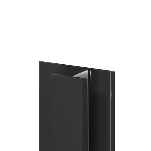 WholePanel 5mm Black Wall and Ceiling Panel H Joint Trim Right Hand View