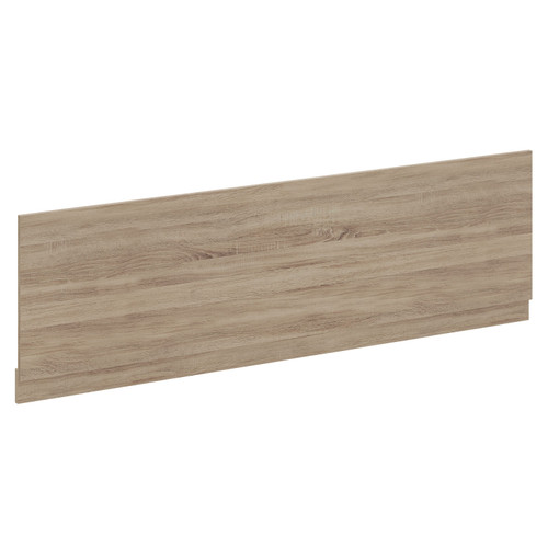 A modern oak front bath panel