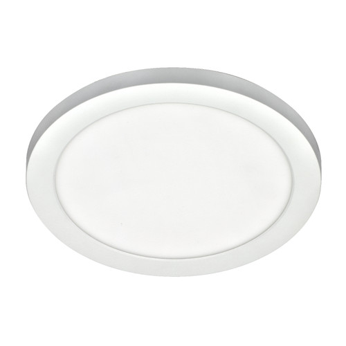 Forum Spa Tauri White 216mm Large 18w LED 5 in 1 Wall/Ceiling Light - SPA-34009-WHT Front View