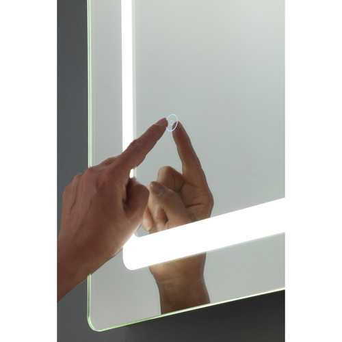 Forum Spa Ref 700mm x 500mm Illuminated LED Mirror - SPA-34037 Viewed from a Different Angle