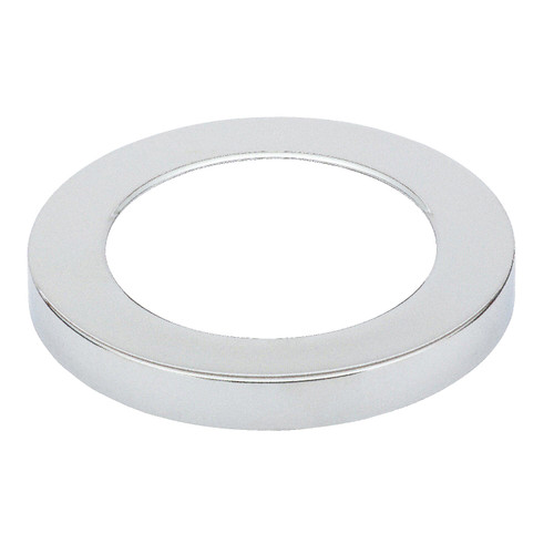 Forum Spa Tauri Polished Chrome 140mm Magnetic Ring Trim for Small 6w 5 in 1 Wall/Ceiling Light - SPA-34012-CHR Front View