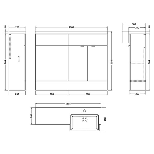 Dimensions