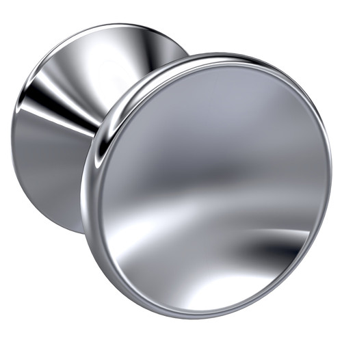 Hudson Reed Chrome 32mm Indented Round Knob Handle - H113 Main View