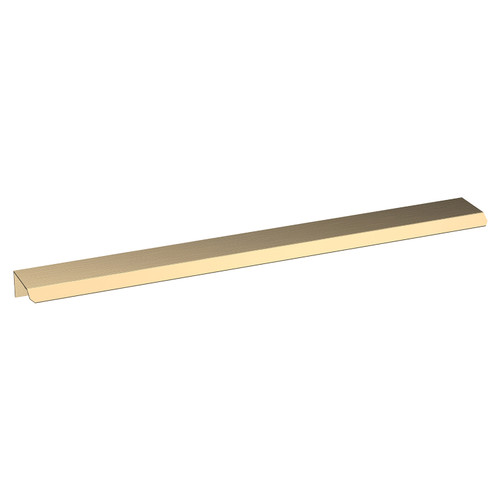 Nuie Brushed Brass 300mm Finger Pull Handle - H325