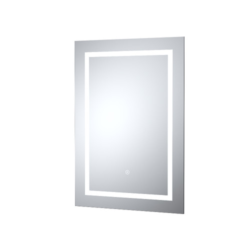 Hudson Reed Silver 700mm x 500mm Touch Sensor LED Mirror with Demister - LQ505 Main View