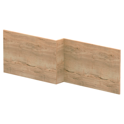 Hudson Reed Juno Autumn Oak Square Shower Bath Front Panel - MPC1835 Main View