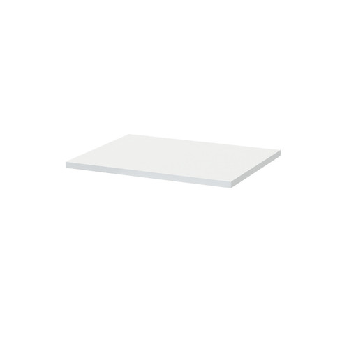 Hudson Reed Fluted Satin White 500mm Worktop - MWT150 Main View
