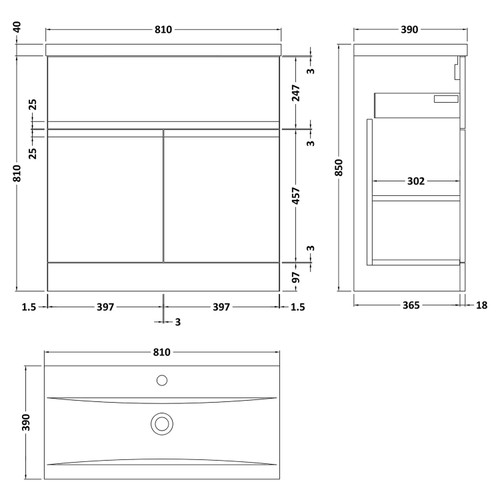 Dimensions