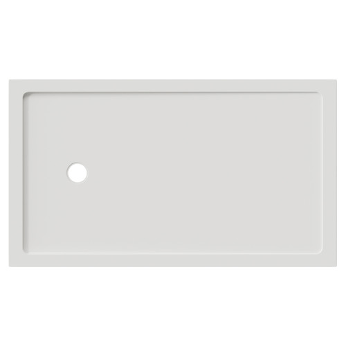 Pearlstone 1700mm x 700mm x 40mm Bath Replacement Shower Tray Top Viewed from Above