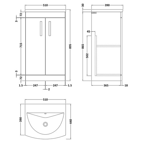 Dimensions